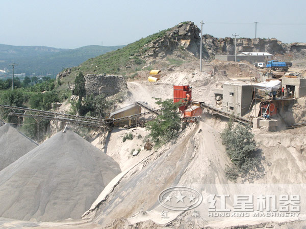 錘破機(jī)生產(chǎn)現(xiàn)場