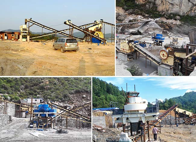 速來圍觀，多種石料打沙機(jī)設(shè)備大集合