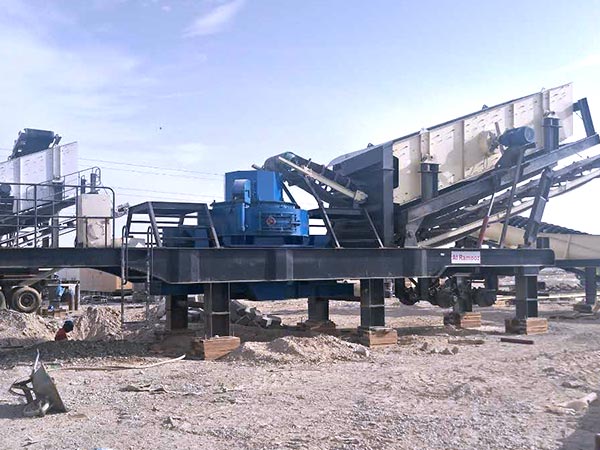 時產200噸的移動造砂機如何配置？多少錢一臺？