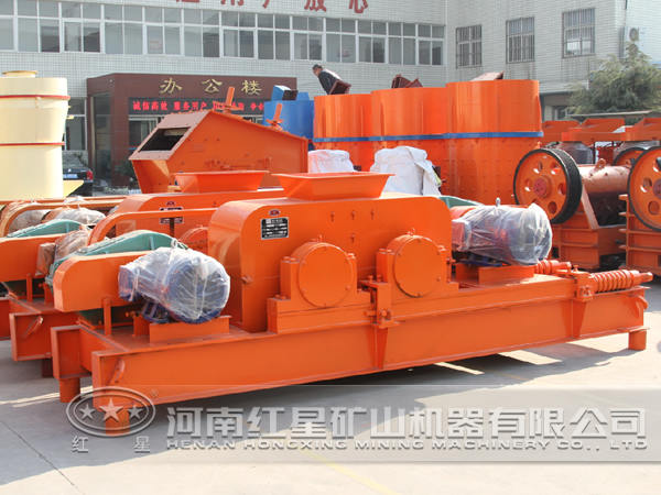 鐵礦石對輥式破碎機(jī)