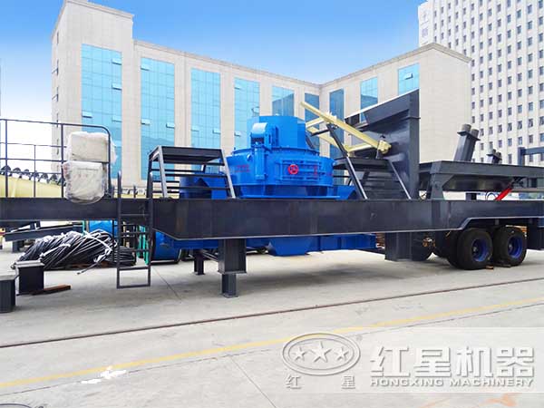 移動式打沙機流動作業(yè)強，直擊生產(chǎn)現(xiàn)場