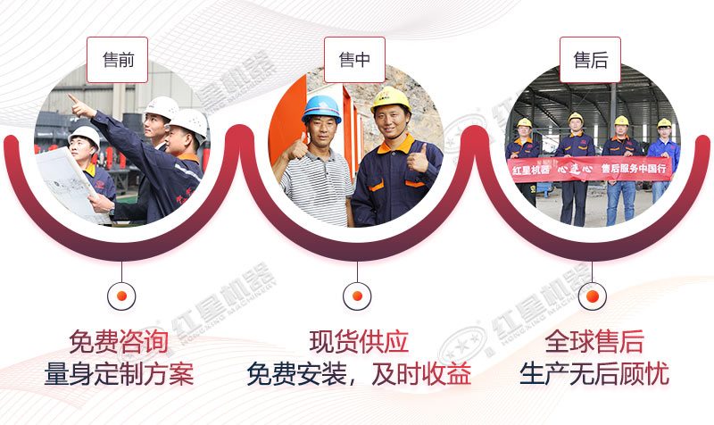 紅星機器服務(wù)完善