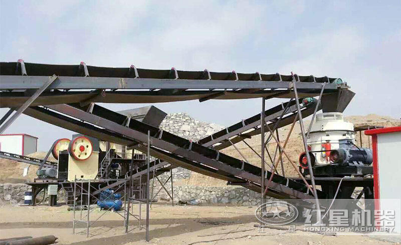 安徽滁州石頭破碎現(xiàn)場(chǎng)