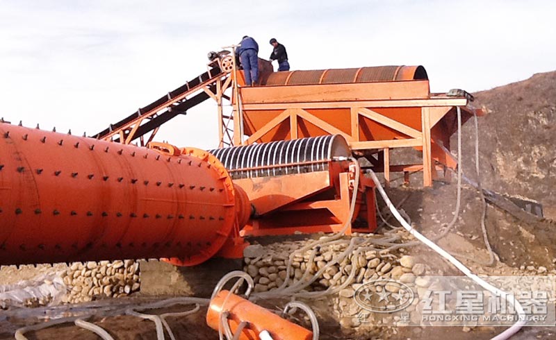 磁選機作業(yè)現場