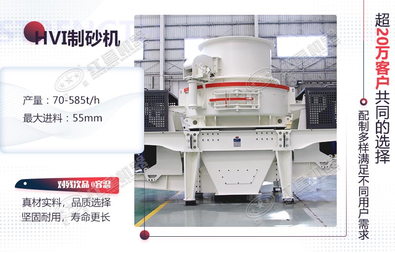 HVI制砂機綠色環(huán)保