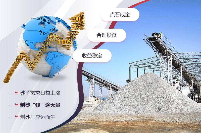 機(jī)制砂石的需求量大