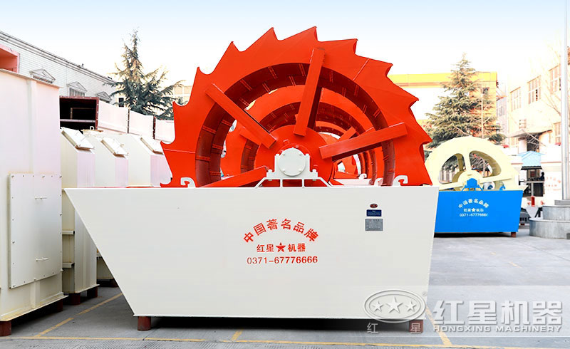 時產(chǎn)200噸的洗石機，為潔凈代言