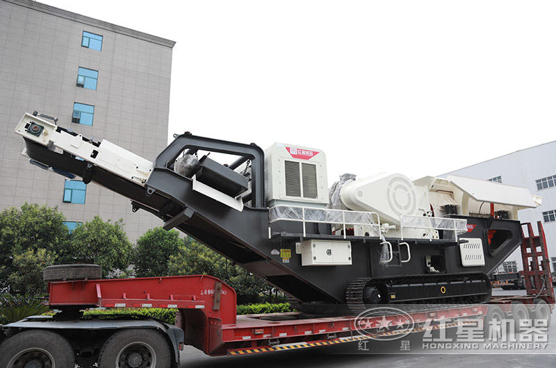 移動破碎機(jī)裝車發(fā)往河北